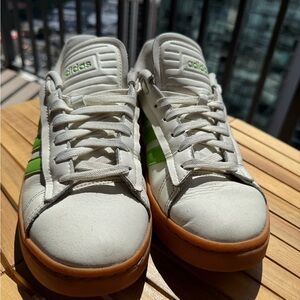 adidas White and Green Women's Shoes